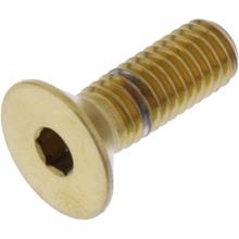 Śruba JMP z łbem stożkowym M5x0.8 mm 15mm stal nierdzewna V4A złota