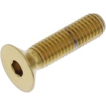 Śruba z łbem stożkowym JMP M5x0.8 mm 20mm stal nierdzewna V4A złota