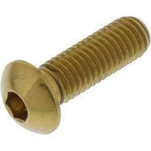 Śruba JMP do tarczy hamulcowej M8x1,25 mm 25 mm stal nierdzewna V4A złota