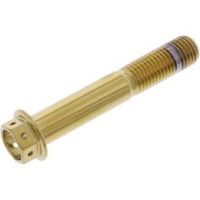 Sechskantschraube JMP M10x1,25 60mm Edelstahl V4A Racing gold