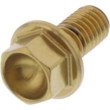 Śruba sześciokątna JMP M5x0.8mm 10mm stal nierdzewna V4A złota