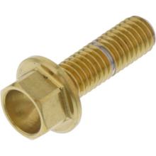 Sechskantschraube JMP M5x0,8mm 16mm Edelstahl V4A gold