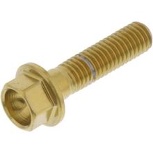 Śruba sześciokątna JMP M5x0.8mm 20mm stal nierdzewna V4A złota