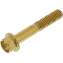 Śruba sześciokątna JMP M5x0.8mm 30mm stal nierdzewna V4A złota