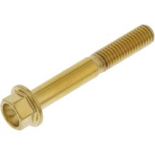 Sechskantschraube JMP M5x0,8mm 35mm Edelstahl V4A gold