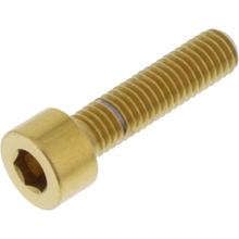 Śruba JMP do cylindrów M5x0,8 mm 20mm stal nierdzewna V4A złota