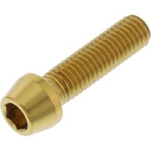 bout JMP konisch M8x1,25mm 30mm roestvrij staal V4A goud