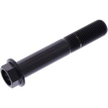 Boulon hexagonal JMP M12x1,25mm 70mm noir titane