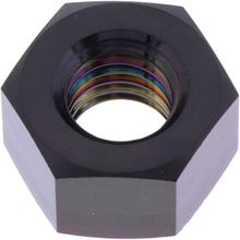 M10x1.50mm black titanium nut