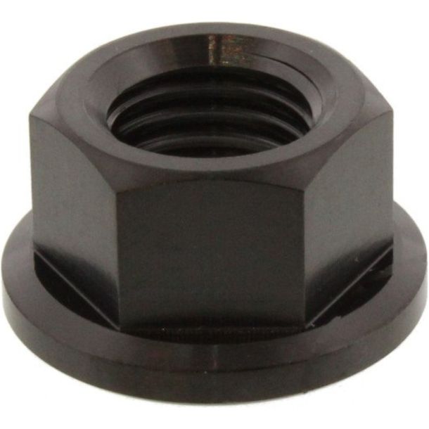 JMP M10x1.25mm titanium black collar nut