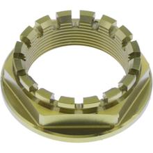 JMP axle nut M38x1.50mm titanium gold