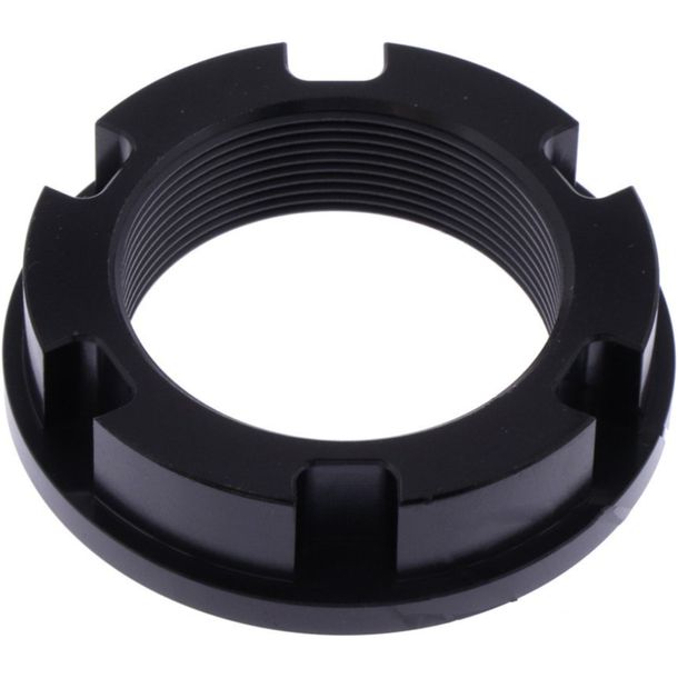 Tuerca de eje negra de titanio JMP M30x1.00mm