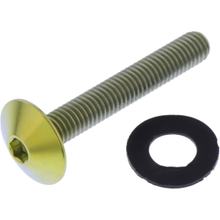 Śruba JMP M6x1.00mm 40mm tytanowa czarna