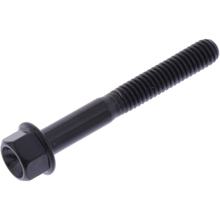 JMP M4x0.7mm 30mm czarna tytanowa śruba sześciokątna