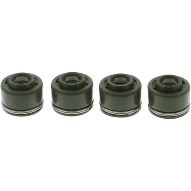 Kit guarnizioni valvola JMP in 4 pezzi per Honda CA Rebel, Suzuki UH G Burgman XF Freewind CM CB Two-Fifty DR SE/SEU GN Executive LT-R Quadracer RMX