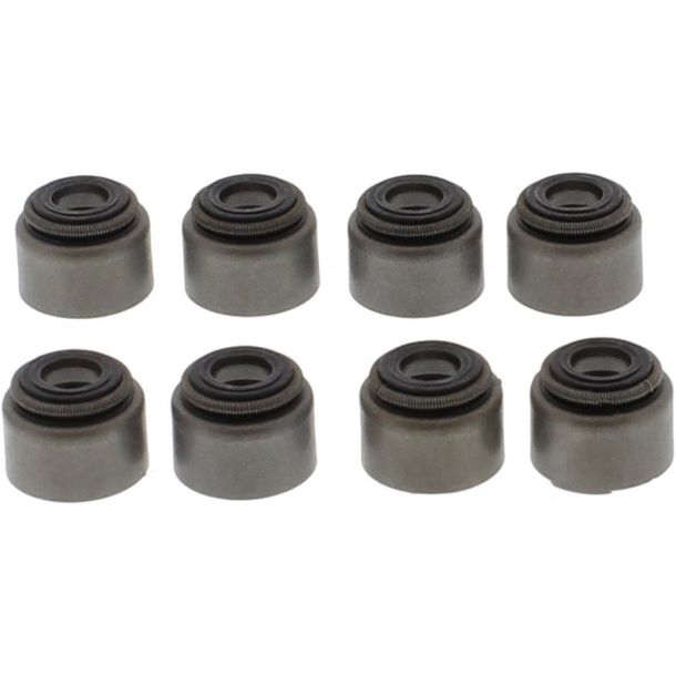 Ventielsteelafdichtingset JMP 8 stuks voor Yamaha XVS XV / R A Midnight Star XJ N S 550 / 600 / 942 / 950 / 1300 ccm Bj. 1982 - 2021