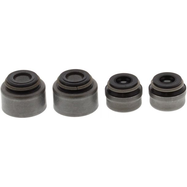 Valve stem gasket set JMP 4 pieces for KTM EXC, Husaberg FE/FX i.e. Sixdays 390/400/450/500/501/530/570 ccm 2008 - 2016