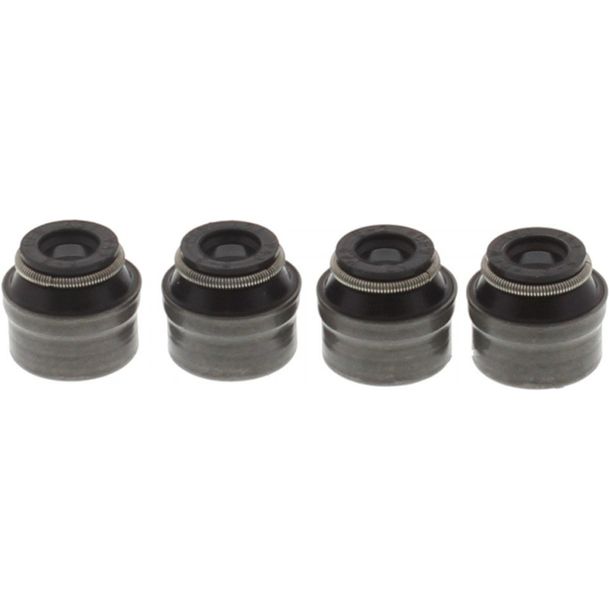 Juego de juntas de vástago de válvula JMP 4 piezas para Vespa GTS i.e./Touring Super Sport 3V, Piaggio MP3 LT Gilera Runner VX GTV X9 Evolution Hexagon LX 4 Beverly