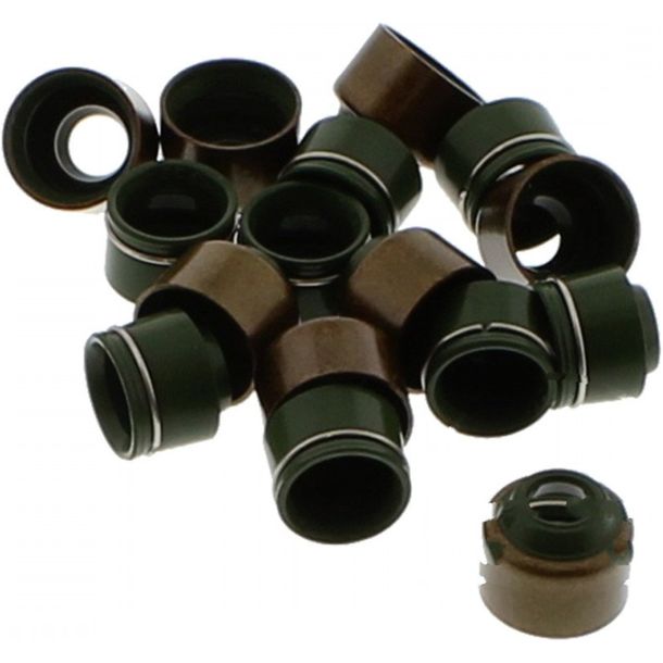 JMP valve stem seal set 16 pieces for Yamaha YZF-R1 MT-10 A/SP 1000 ccm year 2009 - 2021