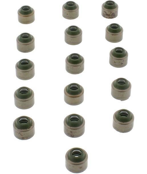 JMP valve stem seal set 16 pieces for Yamaha FJR MT-01 1300/1670/1700 ccm year 2006 - 2021