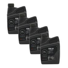 Lot de 4 huiles moteur AVISTA Pulse 4 temps 4 temps SAE 20W-50 pour motos, conforme à la norme API SL 1L