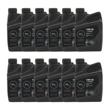 Lot de 12 huiles moteur AVISTA Pulse Evo 4 temps 4 temps SAE 10W-60 pour motos, conformes à la norme API SN 1L