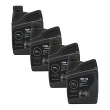 Lot de 4 huiles moteur AVISTA Pulse Evo 4 temps 4 temps SAE 10W-40 pour motos, conforme à la norme API SN 1L