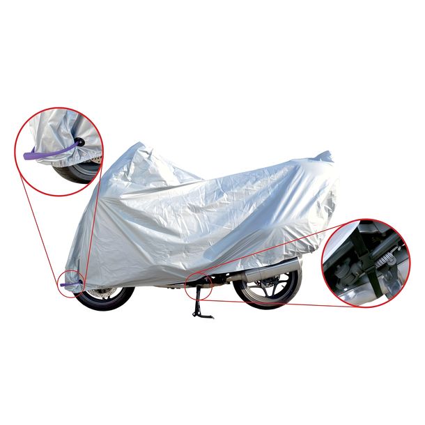 Capa para Moto RMS Cobertura Lona Garage para Scooters