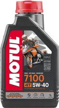 Motul 7100 4T 5W-40 Óleo de Motor de Alto Desempenho 4 Tempos com Tecnologia de Síntese 1L