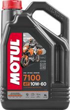 Motul 7100 4T 10W-60 4-takt hoogwaardige motorolie met synthesetechnologie 4L
