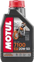 Motul 7100 4T 20W-50 4-Takt Hochleistungs Motoröl mit Synthese Technologie 1L