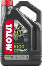 Motul 5100 4T 15W-50 óleo de motor 4 tempos com tecnossíntese 4L