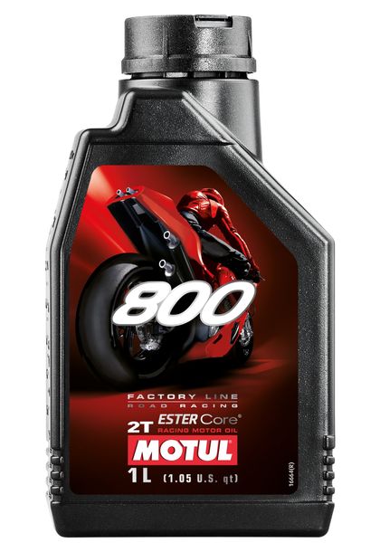 Motul 800 2T FL Road Racing 2-stroke high performance engine oil 1L