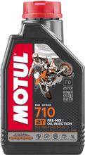 Motul 710 2T óleo de motor 2 tempos com tecnologia de síntese 1L