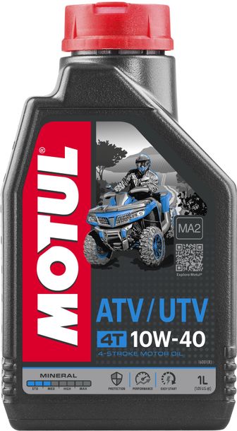 Motul ATV-UTV 10W-40 4T 4-Stroke Engine Oil 1L