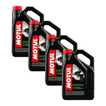 4x Motul Snowpower 2T 2-Takt Motoröl Technosynthese für Schneemobile 4L