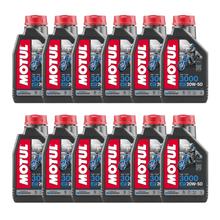 12x Motul 3000 4T 20W-50 4-Takt Motoröl 1L