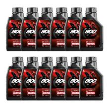 12x Motul 800 2T Factory Line Road Racing 2-Takt Hochleistungs Motoröl 1L