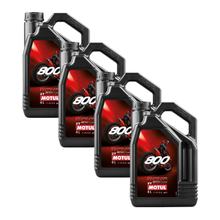 4x Motul 800 2T Factory Line Off Road 2-Takt Hochleistungs Motoröl 4L