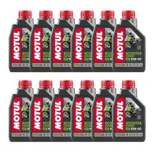 12x Motul Scooter Expert 4T 10W-40 MA 4-Takt Motoröl mit Technosynthese 1L