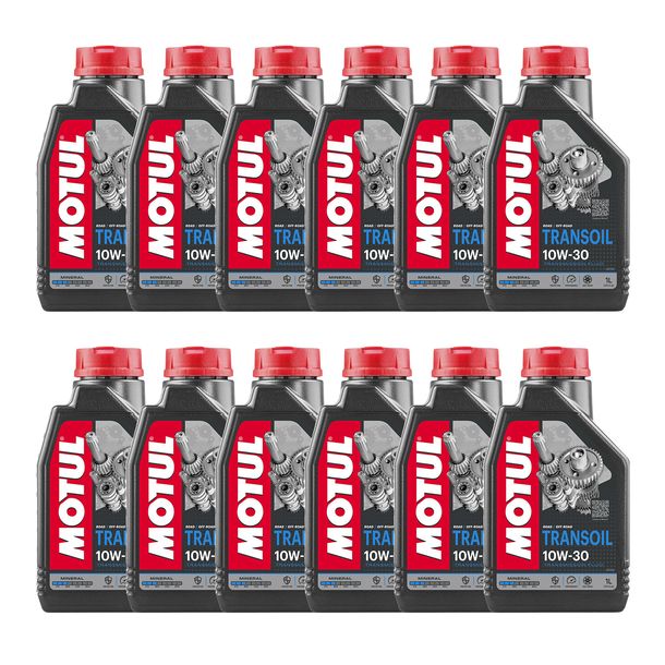 12x Motul Transoil 10W-30 Special Multi-grade Gear Oil 1L