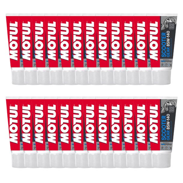 Aceite de transmisión Motul Scooter Gear 85W-140, 24 unidades, 150 ml