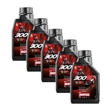5x Motul 300V2 4T Factory Line RR OR 4-Takt Rennsport Motoröl 10W-50 1L
