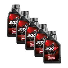 5x Motul 300V 4T Factory Line Off Road 15W-60 4-Takt Hochleistungs Motoröl 1L