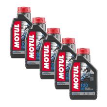 5x Motul 100 2T 2-Takt Motoröl 1L