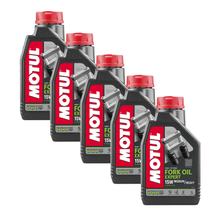 Aceite para horquillas Motul Fork Expert, 5 unidades, medio y pesado, 15 W, 1 litro