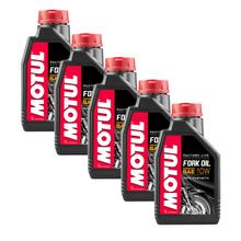 Aceite para horquillas Motul FL, 5 unidades, tamaño mediano, 10 W, 1 litro