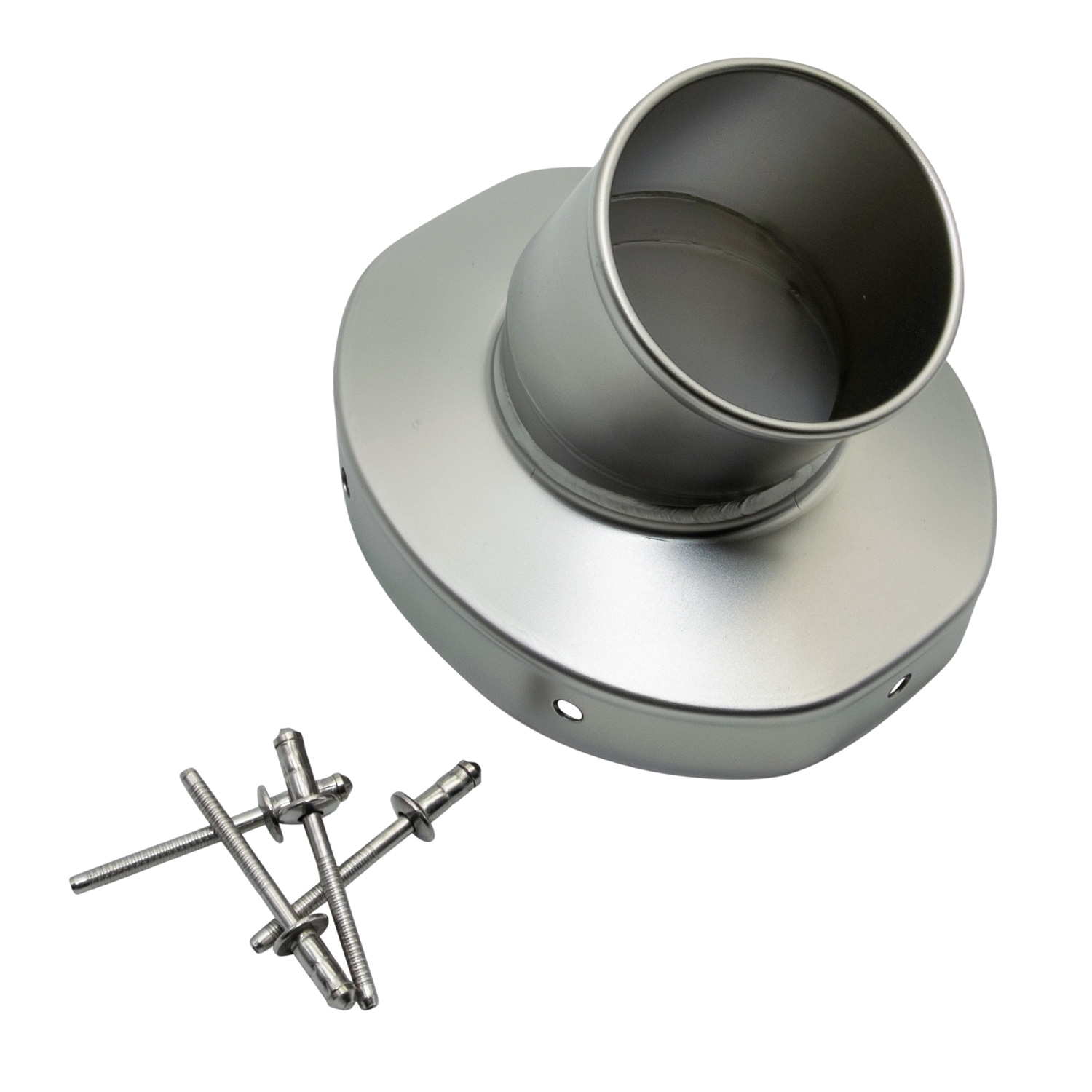 Pièce rechange LeoVince tuyau d'échappement bouchon silencieux acier inox Ø 54mm