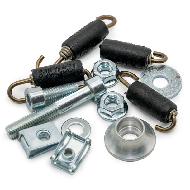 Support de pot d'échappement LeoVince Pièce de rechange pour pot d'échappement Jeu de vis de fixation pour Husqvarna 701