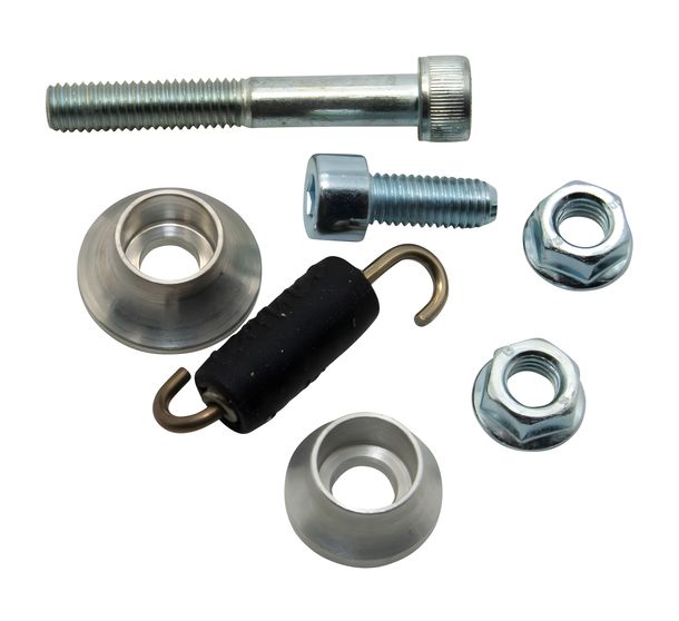 LeoVince Exhaust Bracket Exhaust Replacement Part Screws Mounting Kit for Kawasaki Ninja Z 125 Year 2019